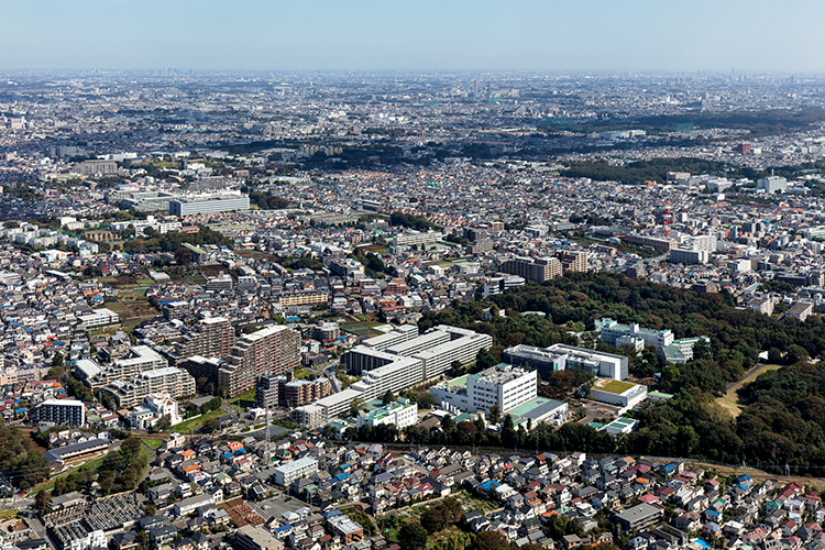 航空写真｜ザ・パークハウス国分寺四季の森